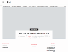 Tablet Screenshot of portaldahospedagem.com.br